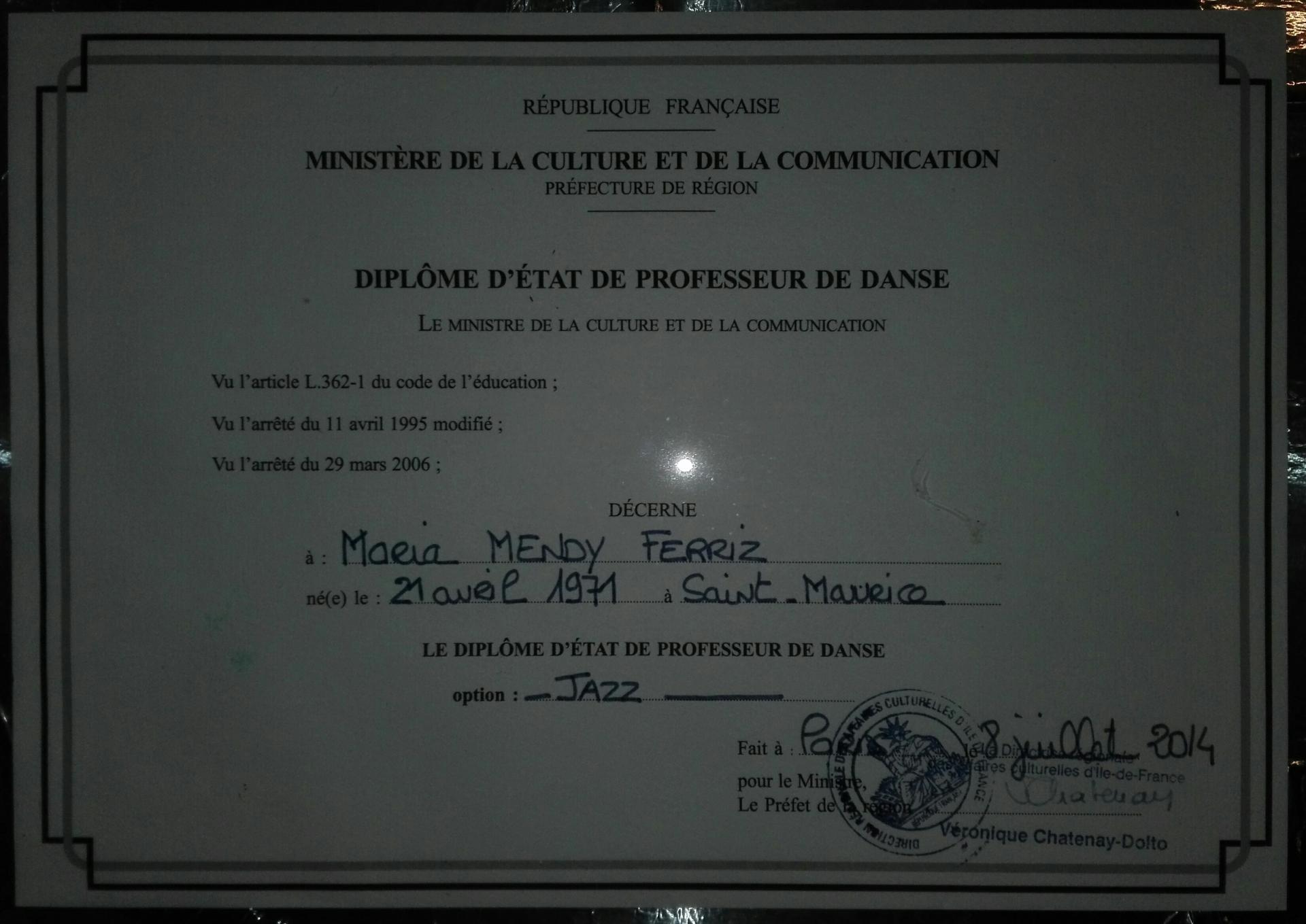 De danse maria